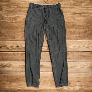 Athleta‎ Farallon Green Athleisure Activewear Jogger Pants Size 4 Tall